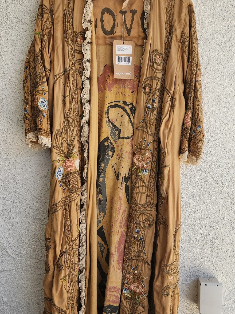 Magnolia Pearl Embroidered OLeary Coat Jacket 471 - Picture 1 of 13